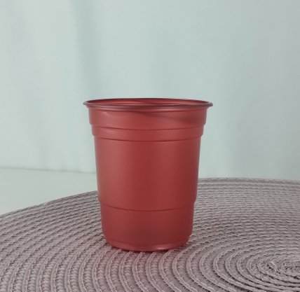Copo 180ml Vermelho Perolado - Bello Festas 