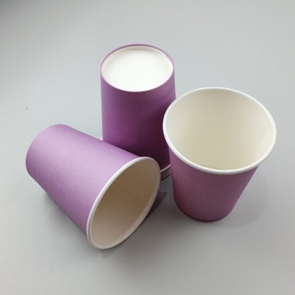 Copo de papel descartável – Lilás  C/8 – 250ml – Make+