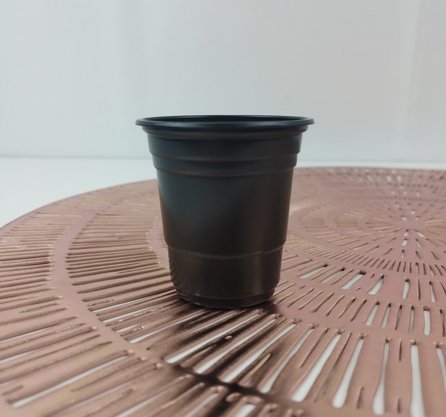 Copo Descartável 60ml C/ 20 Un – Preto – Bello Festas  