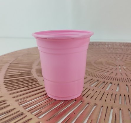 Copo Descartável 60ml C/ 20 Un – Rosa – Bello Festas  
