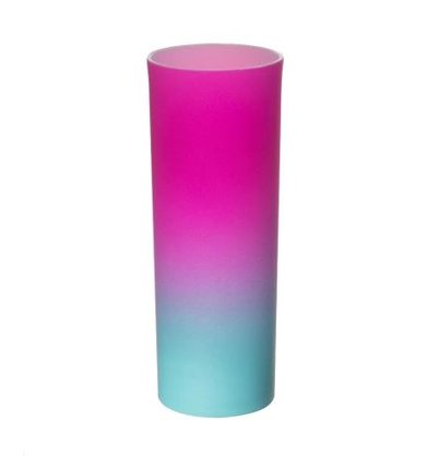 Copo Long Drink Fantasy 330ml Bicolor Azul Tiffany/Rosa – Neoplas