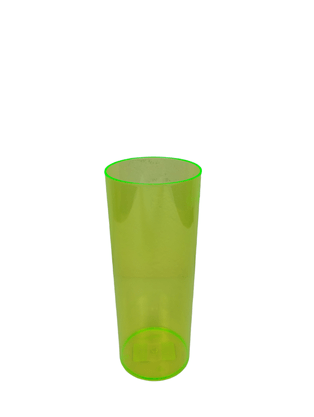 Copo Long Drink Neon Verde com capacidade de 320mL - Neoplas