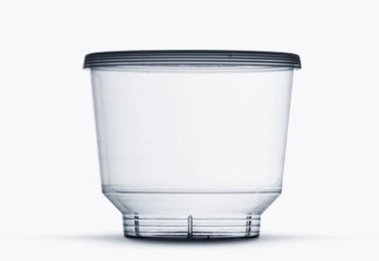 Copo PIC 110 com Tampa 110ml transparente (Cristal) com 10 un. – Plastilânia 