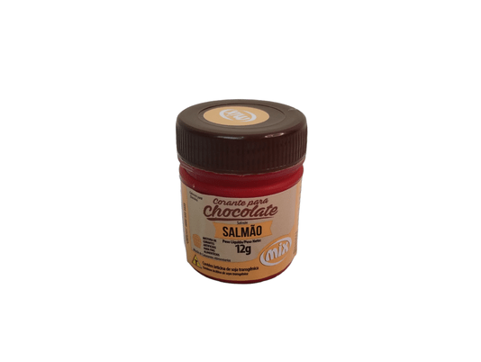Corante em Gel para Chocolate Salmão 12g - Mix