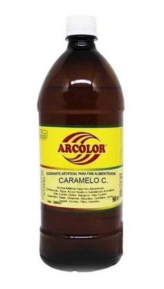 Corante líquido Caramelo C Hidrossolúvel 960ml Arcolor 