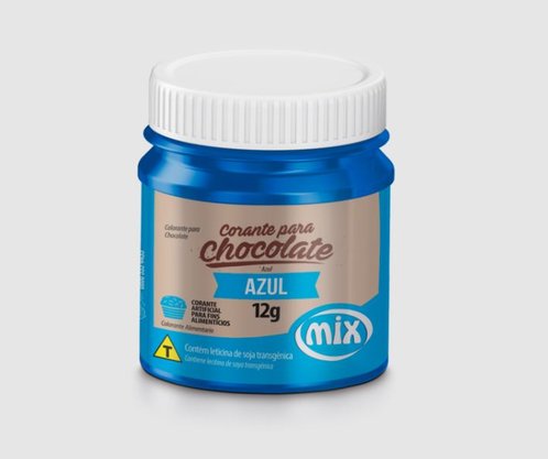 Corante para chocolate 12g Azul – Mix