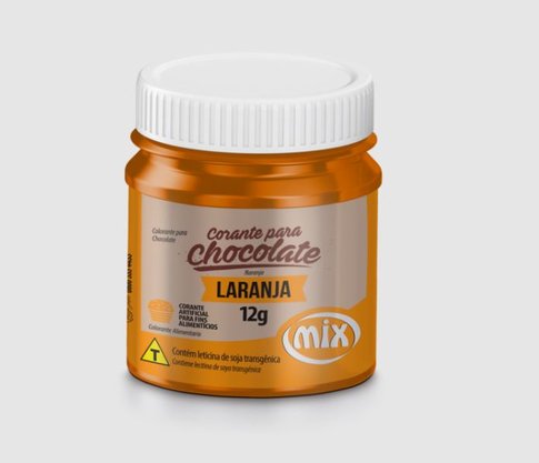 Corante para chocolate 12g Laranja – Mix