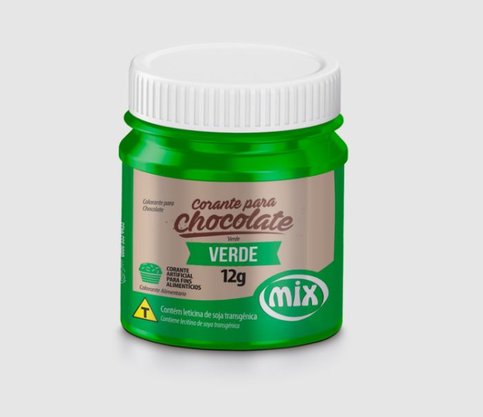 Corante para chocolate 12g Verde – Mix