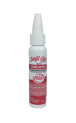 Corante Softgel 25g Candy Vermelho Noel – Mix