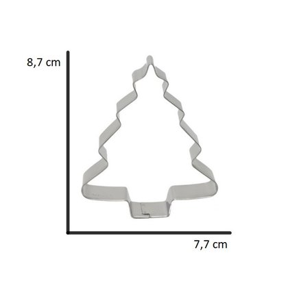 Cortador Árvore de Natal 8,7 x 7,7 x 2cm – Prime Chef