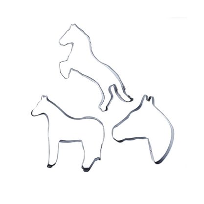 Cortador Cavalo Inox C/3