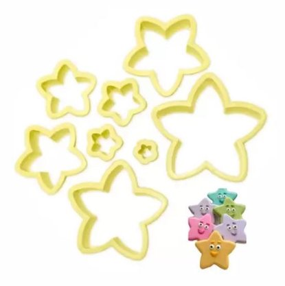 Kit Cortador Estrela com 8 peças - BlueStar