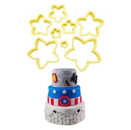 Kit Cortador Estrela com 8 peças - BlueStar