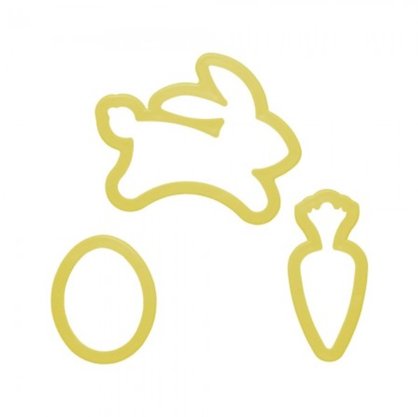 Cortador Kit Coelho 2 com 3 peças – BlueStar  Cortador Kit Coelho 2 com 3 peças – BlueStar