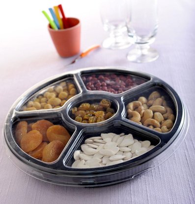 Embalagem Bandeja c/ Divisórias G 550 – 1 litro – Galvanotek