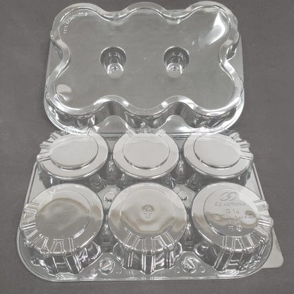 Embalagem Cupcake Seis Doces GA 16 -– Galvanotek