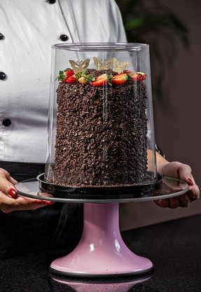 Embalagem para Torta Alta Gourmet G 55CT Contemporânea – Galvanotek