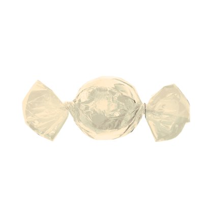 Embalagem para Trufas e Bombons Liso Marfim 100un – 14,5x15,5 – Cromus