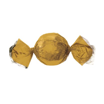 Embalagem para Trufas e Bombons Liso Metal Ouro 100un – 14,5x15,5 – Cromus