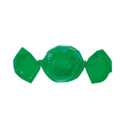 Embalagem para Trufas e Bombons Liso Verde Bandeira 100un – 14,5x15,5 – Cromus