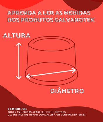 Embalagem Pote Multiuso G 677SF – 250ml com 25 Unidades – Galvanotek
