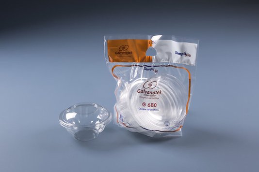Embalagem Sobremesa com Tampa G 680 SF – 250ml – 10 Un. – Galvanotek
