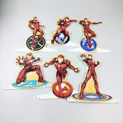 Enfeite decorativo E.V.A  –  Homem de ferro – Piffer