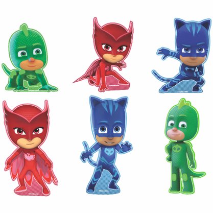 Enfeite decorativo E.V.A – PJ Masks – Piffer