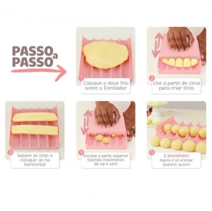 Enrolador de Doces 12g* Amarelo – BlueStar.