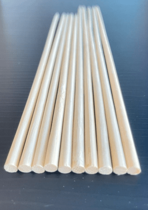 Espeto de Bambu Heavy Duty 30cm c/ 50 Unidades – Natural Produtos