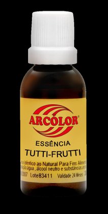 Essência líquida Tutti Frutti 30ml Arcolor 