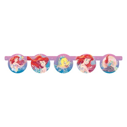 Faixa Decorativa Parabéns – Ariel – Regina Festas