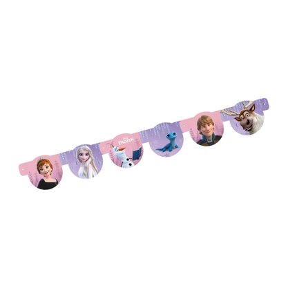 Faixa Decorativa Parabéns – Frozen – Regina Festas