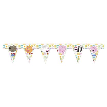 Faixa Decorativa Parabéns – Peppa Pig – Regina Festas