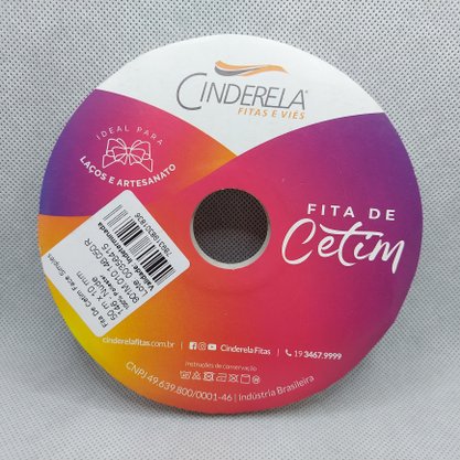 Fita Cetim Simples 10mm x 50m Nude – Cinderela