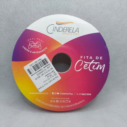 Fita Cetim Simples 10mm x 50m Pink – Cinderela