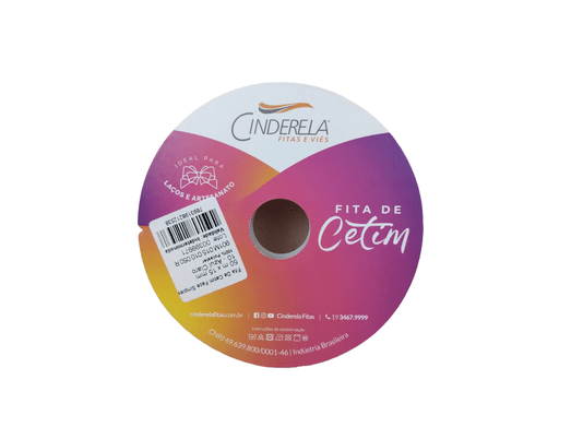 Fita Cetim Simples 15mm x 50m Azul Claro – Cinderela