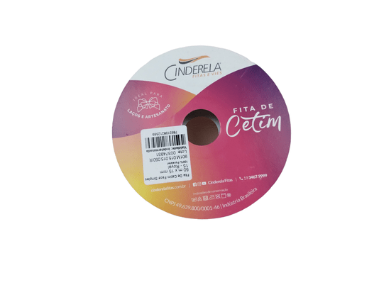 Fita Cetim Simples 15mm x 50m Azul Royal – Cinderela
