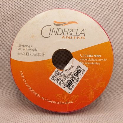 Fita Cetim Simples 22mm x 50m Cassis – Cinderela