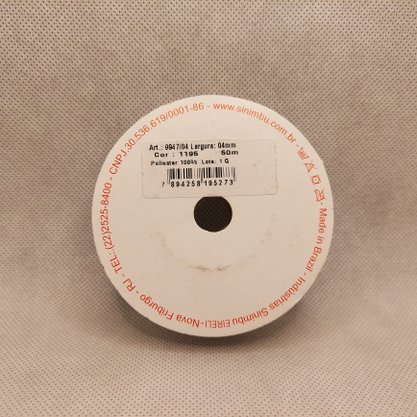Fita Cetim Simples 4mm x 50m Chocolate – Sinimbu