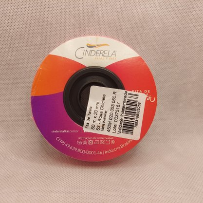 Fita Tafetá Simples 20mm x 50m Rosa Chiclete – Cinderela