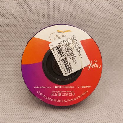 Fita Tafetá Simples 20mm x 50m Roxo – Cinderela