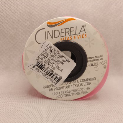 Fita Tafetá Simples 50mm x 50m Rosa Chiclete – Cinderela