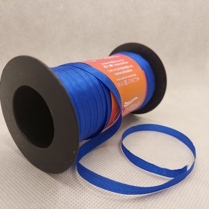Fita Tafetá Simples 6mm x 100m Azul Royal – Cinderela