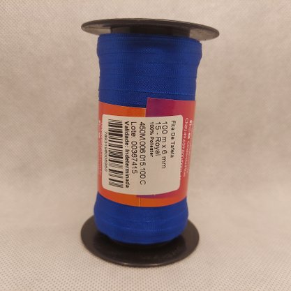 Fita Tafetá Simples 6mm x 100m Azul Royal – Cinderela