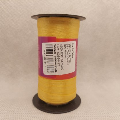 Fita Tafetá Simples 6mm x 100m Ouro Velho – Cinderela