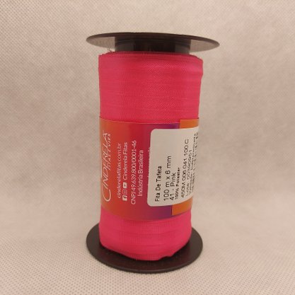 Fita Tafetá Simples 6mm x 100m Pink – Cinderela