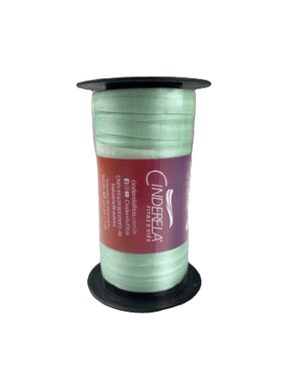 Fita Tafetá Simples 6mm x 100m Verde Água - Cinderela