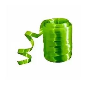 Fitilho Plástico 50m Verde Limão - Fidepla