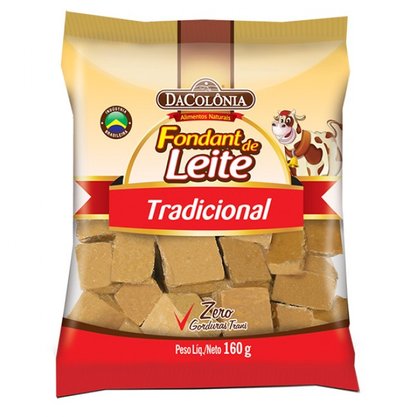 Fondant de Leite Tradicional 160g – DaColônia
